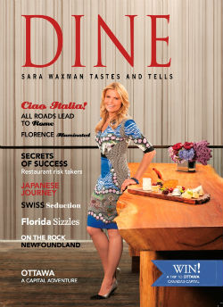 Mariel Hemingway covers the 2013 issue of Dine