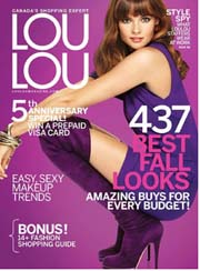 <i>Loulou</i> will celebrate its fifth anniversary with major retail discounts for readers and a performance by Kate Voegele.