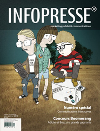 Infopresse's December issue