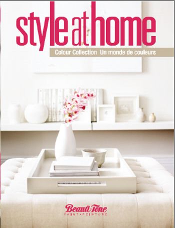 The Style at Home Beauti-Tone paint line is available now at Home Hardware