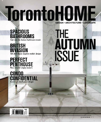 Cover of Toronto Home's inaugural issue