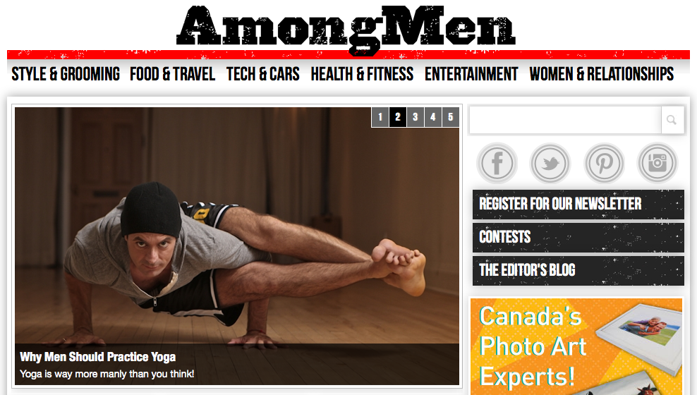 Screenshot from AmongMen.com 