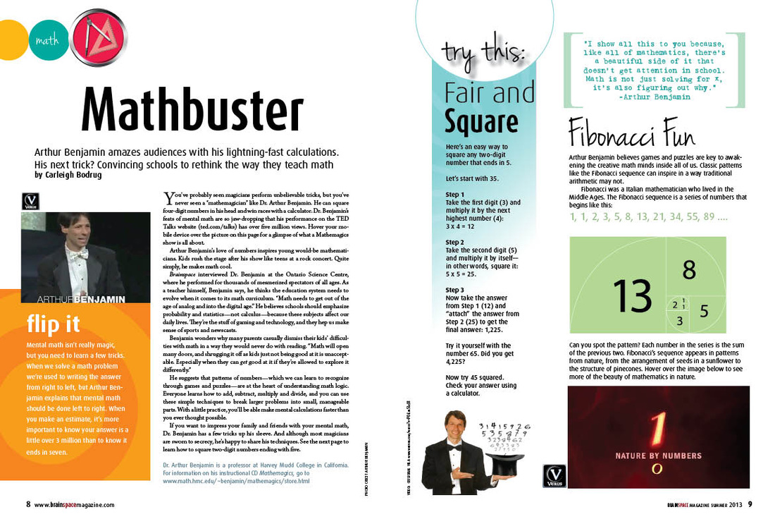 Articles expand on typical school subject matter