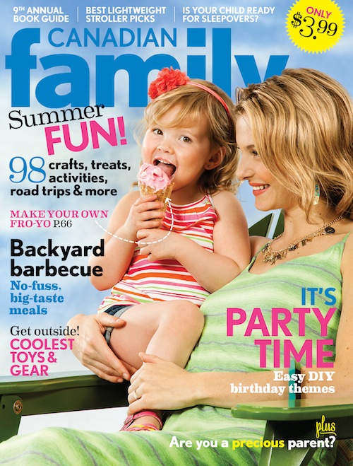 Canadian Family's summer 2013 issue