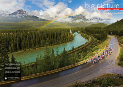 An interior spread shows a greater focus on photography