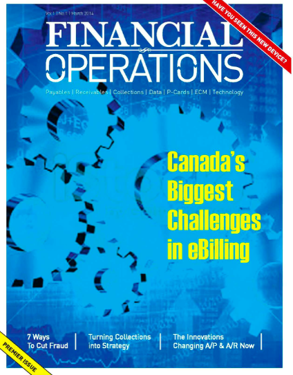 Financial Operations will offer insights, ideas and info to execs