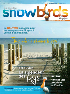 The inaugural issue of Snowbirds du Quebec