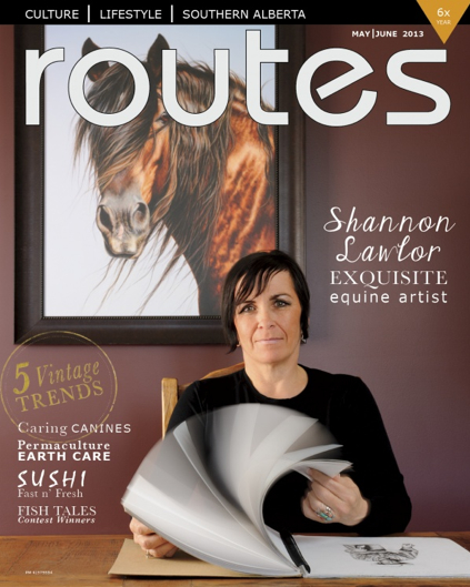 Routes magazine May/June issue cover